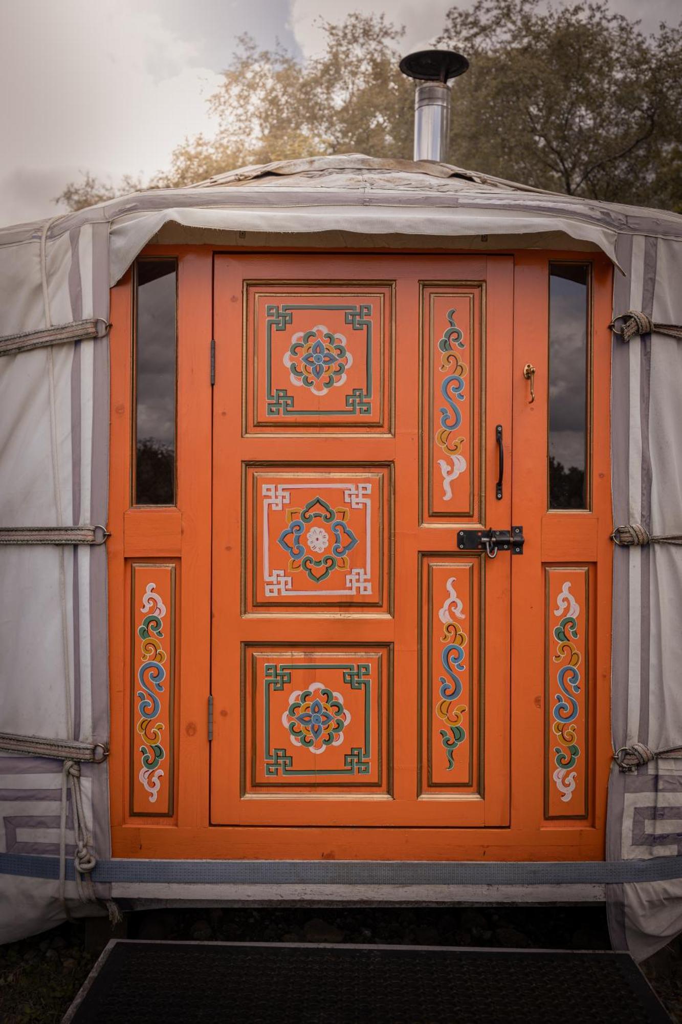 Gilfach Gower Farm Luxury Yurt With Hot Tub Hotel Ammanford Kültér fotó