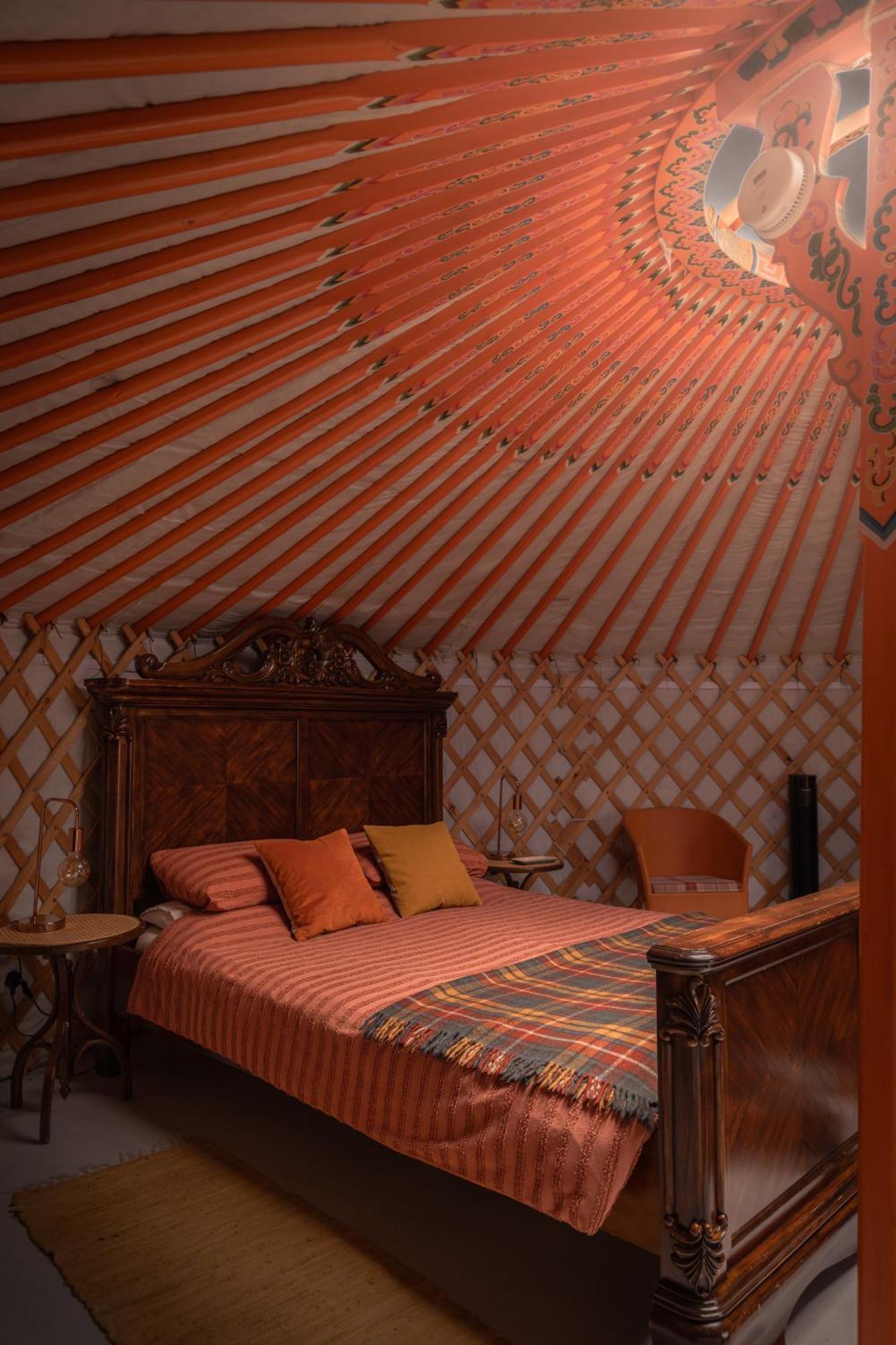 Gilfach Gower Farm Luxury Yurt With Hot Tub Hotel Ammanford Kültér fotó
